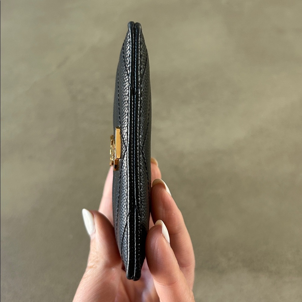 🖤 Saint Laurent Cassandre Matelassé Card Holder - Picture 7 of 8